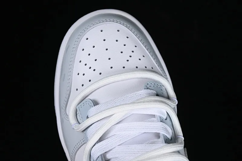 All categories Nk SB Dunk series Nk SB Dunk Low low-top sneakers Nk Dunk Low Retro light gray blue silver SB strap low-top casual sneakers HF0730-160